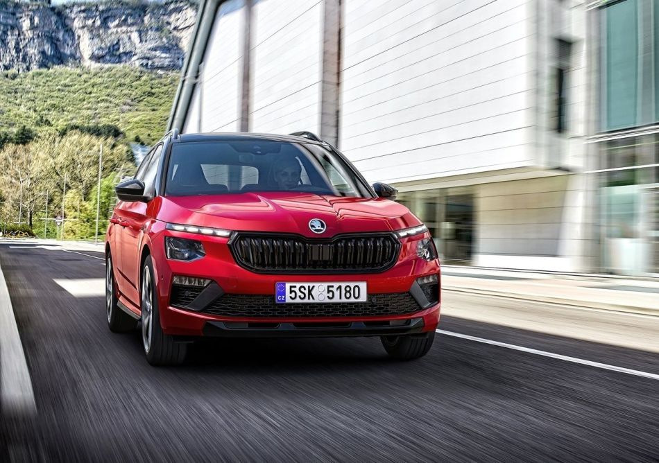Test af den opdaterede 1. generation Skoda Kamiq-crossover