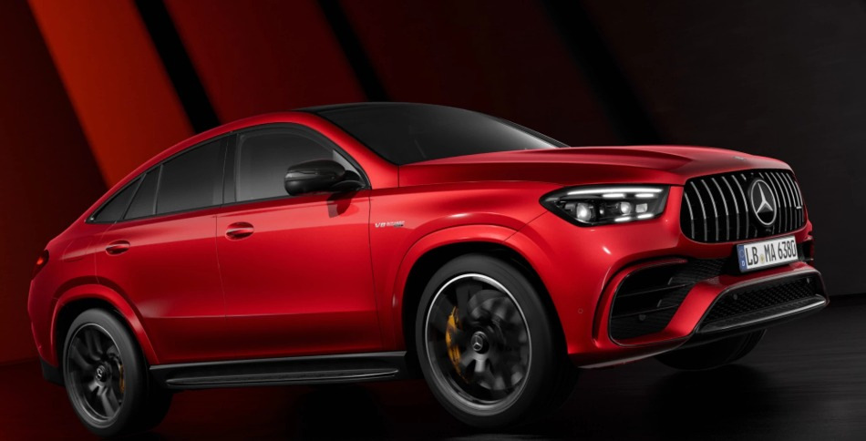 Faceliftet Mercedes-Benz GLE Coupe SUV-model