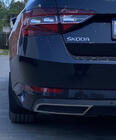 Skoda Superb 2015–2024 Carmos bagkofanger-endestykker (3 stk., rustfrit stål) foto 2