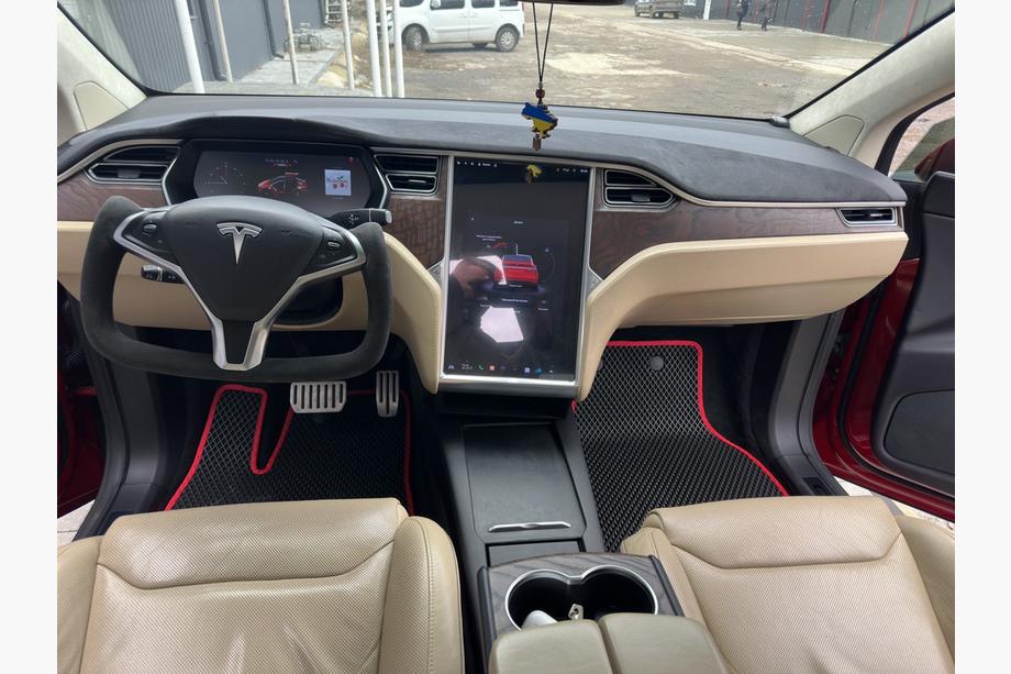 Tesla Model X 2015– EVA gulvmåtter (sorte) Image