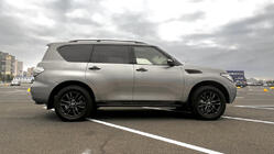 Nissan Armada 2016–2024 Sidetrin New Vision Grey (2 stk., aluminium) foto 4