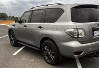 Nissan Armada 2016–2024 Sidetrin New Vision Grey (2 stk., aluminium) foto 6
