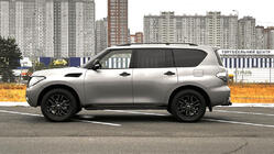 Nissan Armada 2016–2024 Sidetrin New Vision Grey (2 stk., aluminium) foto 11
