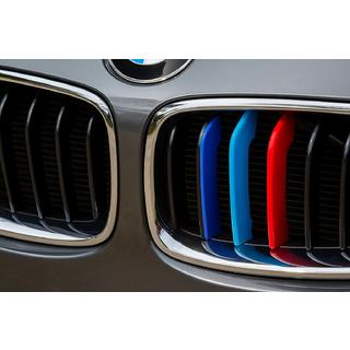 Grillister til 11-lamellers grill (3 stk.) BMW 3-serie F30/F31 2012–2019 foto 1