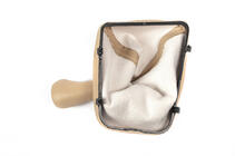BMW 3-serie E46 1998–2006 Gearmanchet + gearknop OEM (beige) foto 3