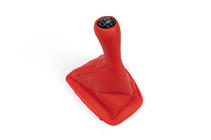 BMW 3-serie E46 1998–2006 OEM gearmanchet + gearknop (rød) foto 3