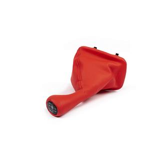 OEM gearmanchet + gearknop (rød) BMW 3-serie E46 1998–2006 foto 4