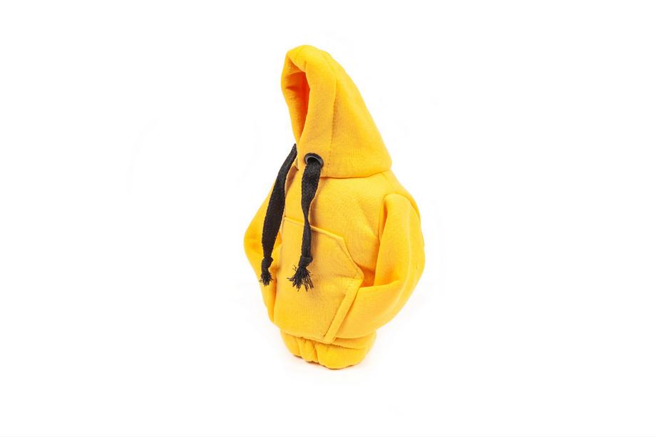 Gearskifteovertræk hoodie (gul, sort snor) Foto 3