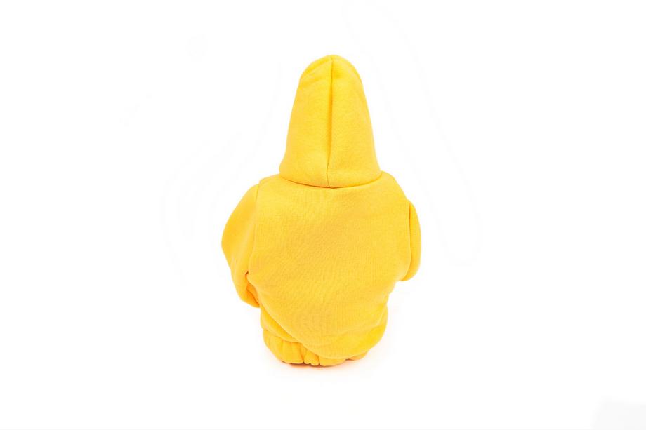 Gearskifteovertræk hoodie (gul, sort snor) Foto 4