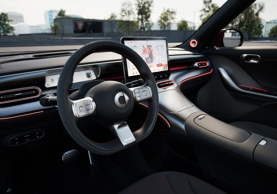 Test af den subkompakte elektriske crossover Smart #1