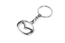 Mazda Metallisk nøglering med Mazda-logo foto 3