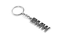 BMW Metallisk nøglering med BMW-logo foto 4