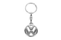 Volkswagen Nøglering i metal med Volkswagen-logo foto 1