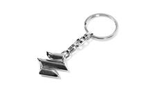 Suzuki Nøglering i metal med Suzuki-logo foto 3