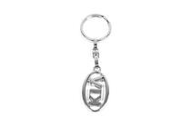 KIA Nøglering i metal med Kia-logo foto 1