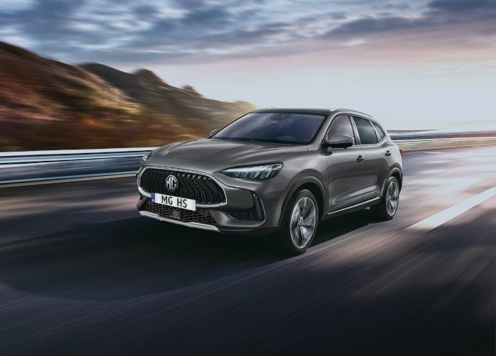 Test af den opdaterede MG HS-crossover