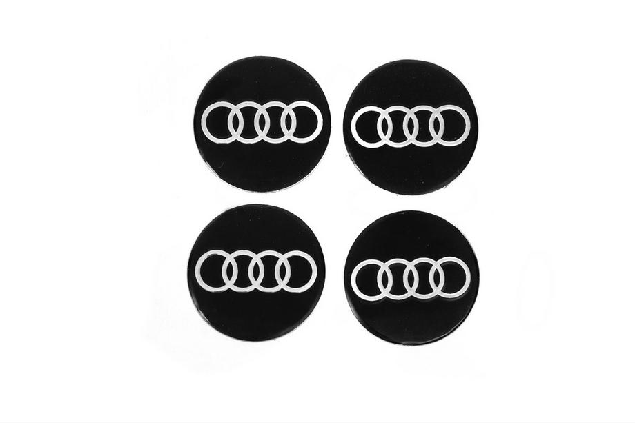 Audi Klistermærker til navkapsler 60 mm (4 stk.) Image