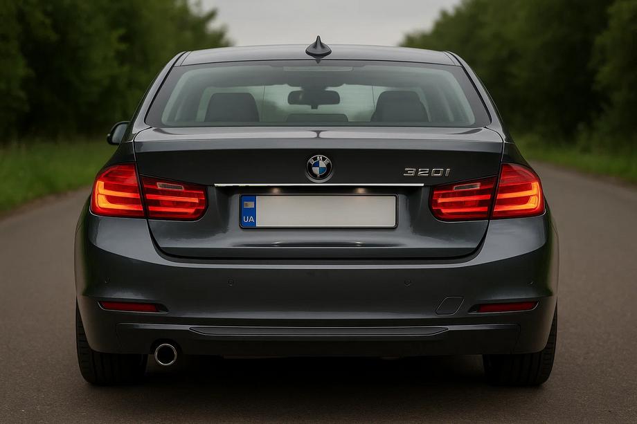 BMW 3-serie F30/F31 2012–2019 Liste over nummerpladen (rustfrit stål) Image