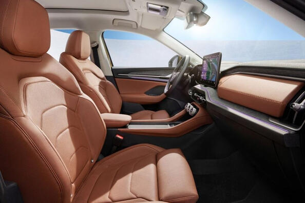 Test af anden generation af crossoveren Skoda Kodiaq Foto 6
