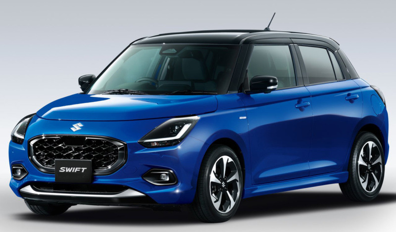 Anmeldelse af nye generation Suzuki Swift subkompakt hatchback
