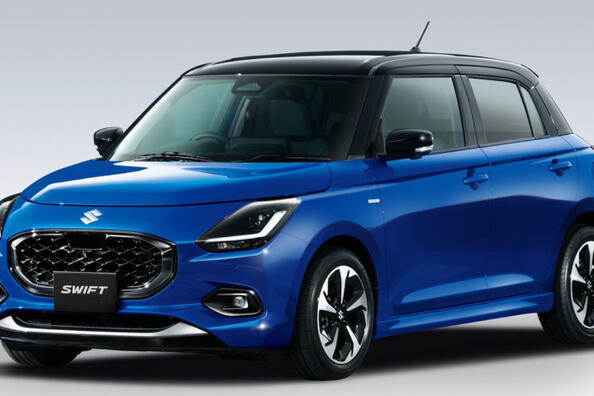 Anmeldelse af nye generation Suzuki Swift subkompakt hatchback