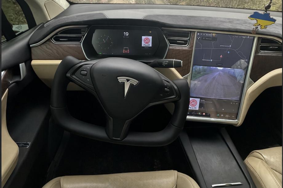 Tesla Model X 2015– Sportsrat (kunstlæder med carbon-indlæg) Image