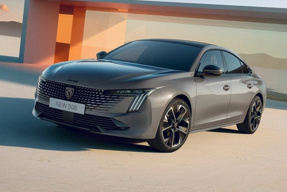 Faceliftet liftback i anden generation Peugeot 508