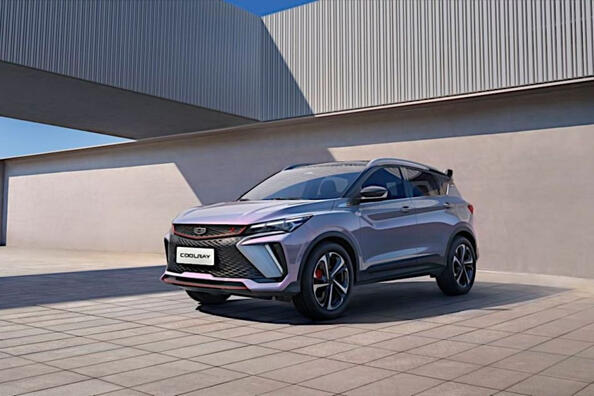 Test af den opdaterede kompakte crossover Geely Coolray