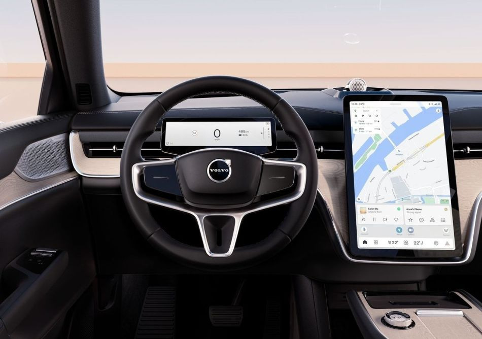 Test af den elektriske firehjulstrukne crossover Volvo EX90