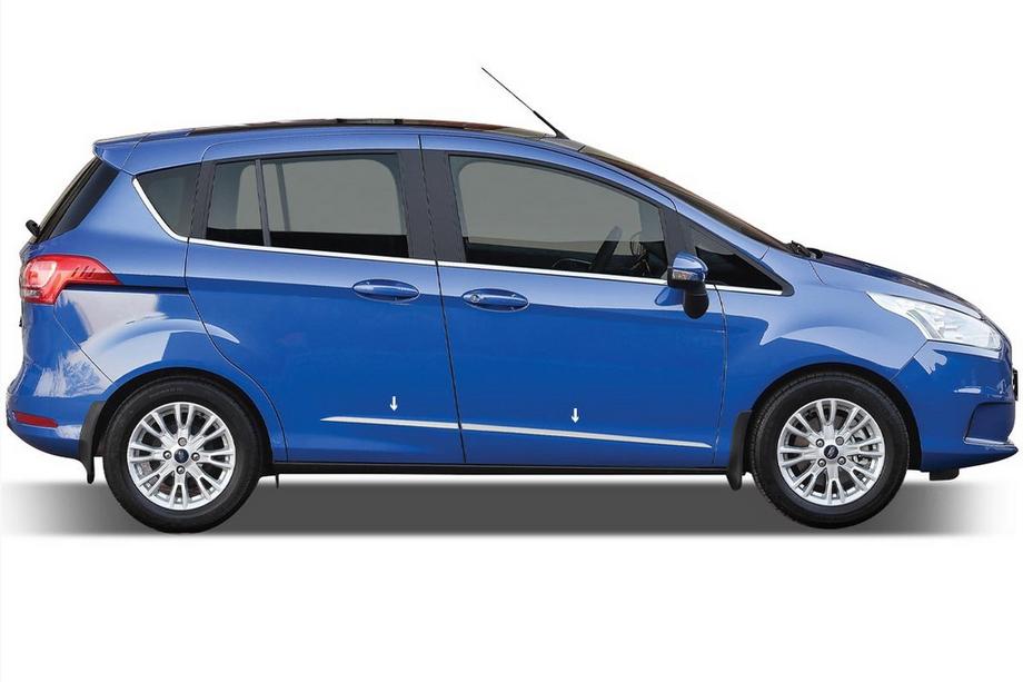 Ford B-Max 2012–2017 Dørlister OmsaLine (4 stk., rustfrit stål) Image