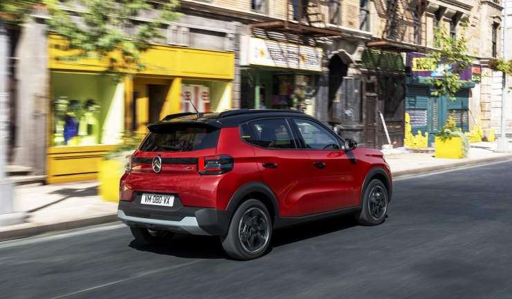 Elektrisk crossover-hatchback Citroen e-C3