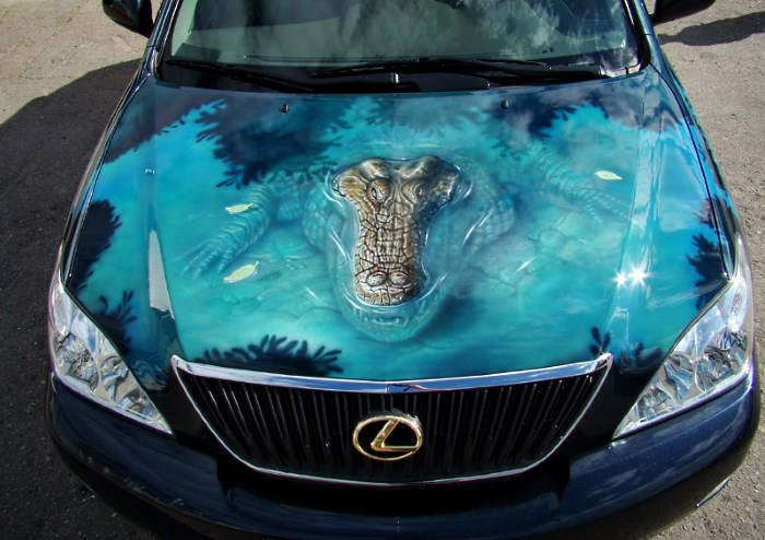 Kunst på hjul: inspirerende airbrush-trends til bilen