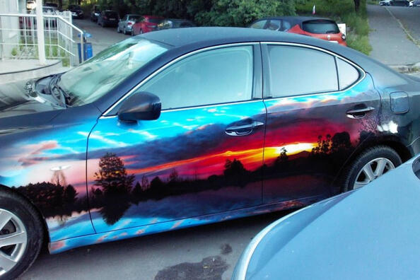 Kunst på hjul: inspirerende airbrush-trends til bilen