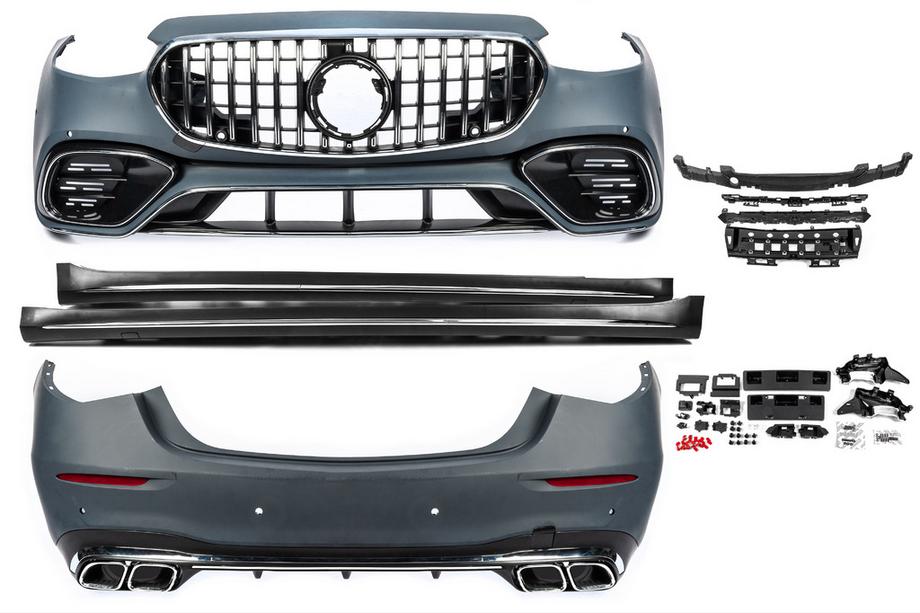 Mercedes S-class W223 2020– AMG S63 bodykit-sæt med sideskørter Image