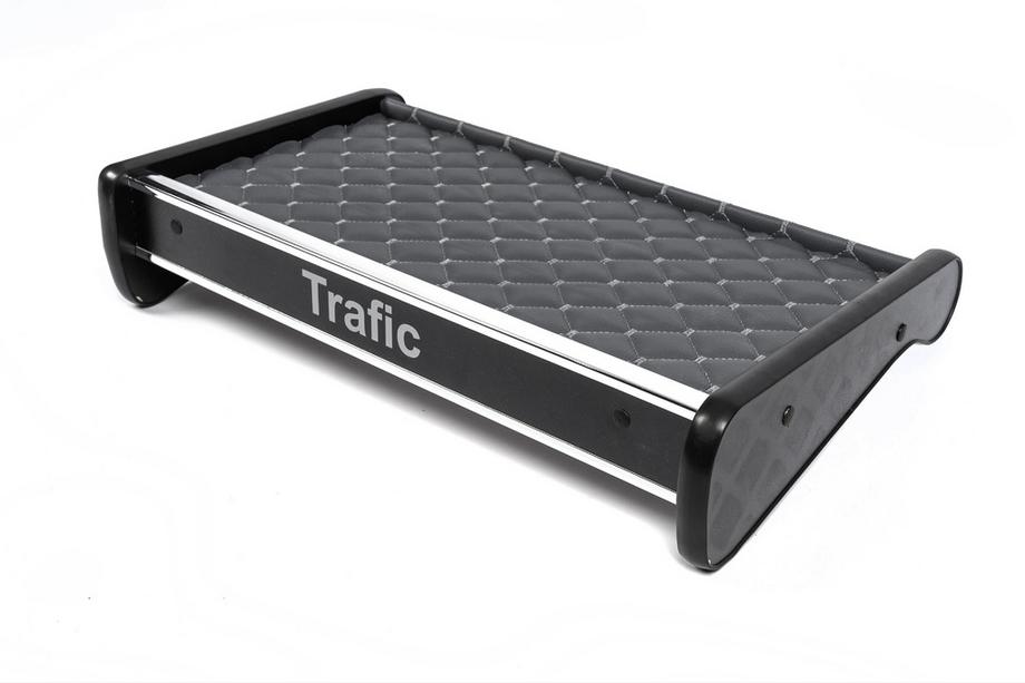 Renault Trafic 2001–2015 Hylde til instrumentbord (2001-2010, grå med grå syning) Image