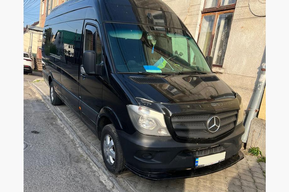 Mercedes Sprinter W906 2006–2018 Front læbespoiler 2013-2018 (ABS) Foto 5