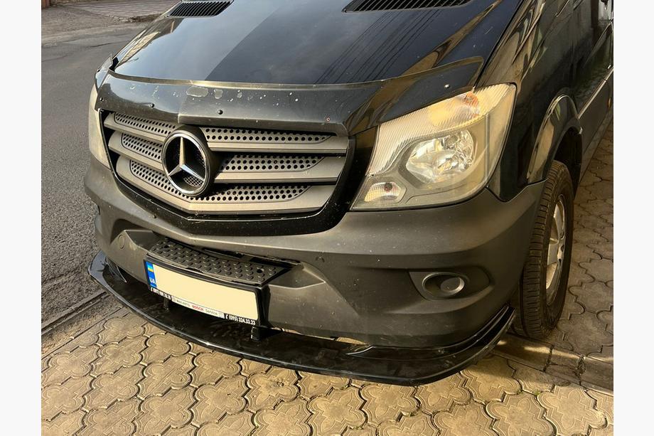 Mercedes Sprinter W906 2006–2018 Front læbespoiler 2013-2018 (ABS) Foto 4