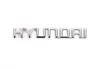 Hyundai tekstemblem (13,5 x 2,0 cm) foto 2
