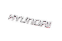 Hyundai tekstemblem (13,5 x 2,0 cm) foto 1