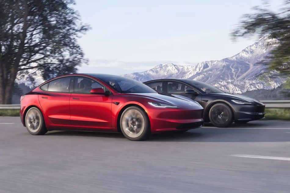 Opdateret elektrisk sedan Tesla Model 3
