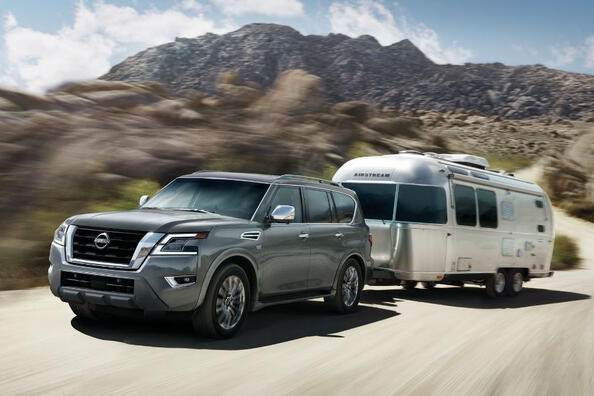 Test af den opdaterede 400 hk Nissan Armada SUV