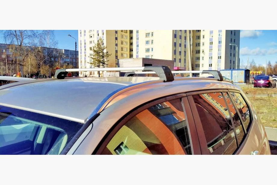 BMW X3 F25 2011–2018 Låsbare tværstænger til integrerede tagrælinger Skybar V2 (2 stk.) Op til 120 cm, grå Image