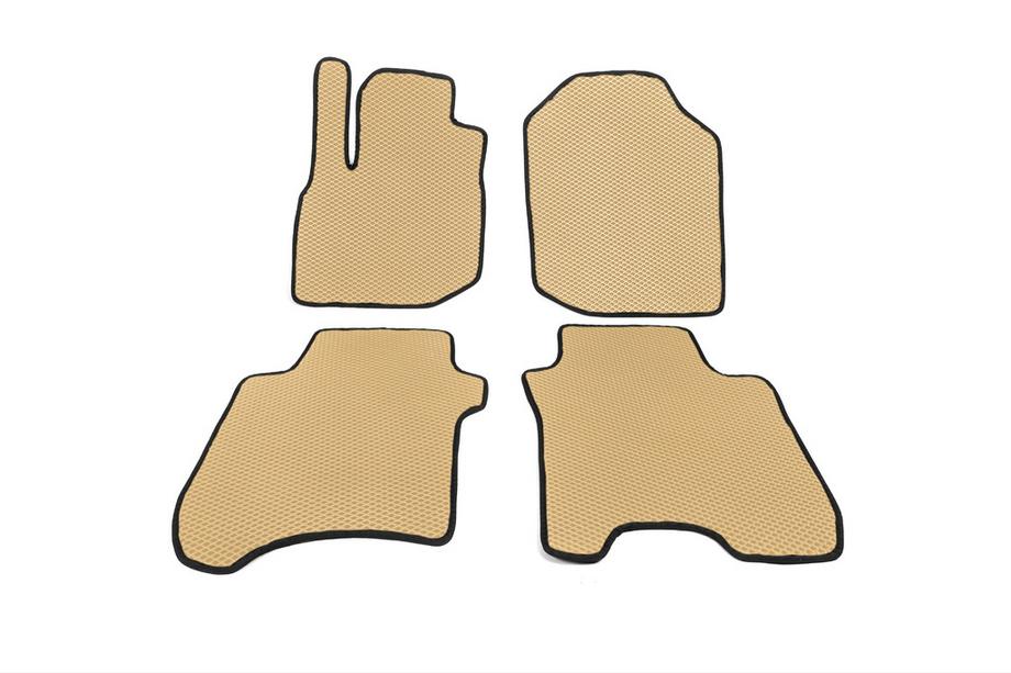 Honda FIT/Jazz 2009–2013 EVA gulvmåtter (Beige) Image