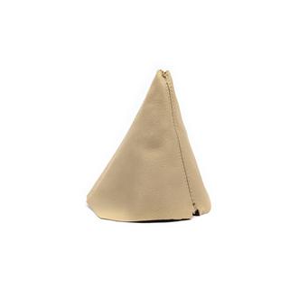 Læder gearmanchet (Beige) foto 2