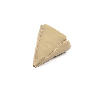 Læder gearmanchet (Beige) foto 3