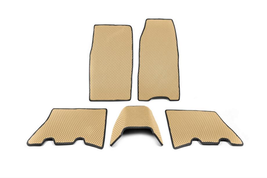 Jeep Grand Cherokee WJ 1999–2004 EVA gulvmåtter (Beige) Image