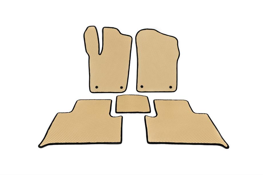 Jeep Grand Cherokee WK2 2010–2021 EVA gulvmåtter (Beige) Image