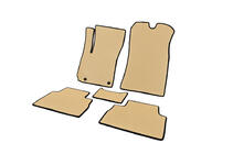 Kia Rio 2000–2005 EVA gulvmåtter (Beige) foto 2