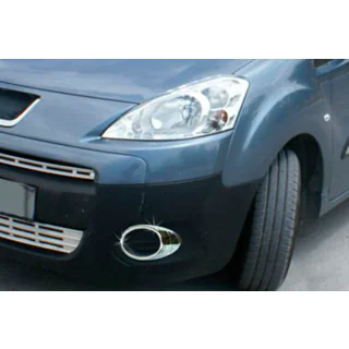 Kromrammer til tågelygter 2008-2014 (2 stk., plast) Peugeot Partner Tepee 2008–2018 foto 3