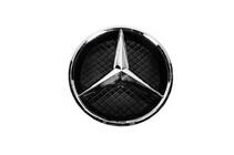 Mercedes GLC Coupé C253 2016–2023 Forreste emblem med hus (21 cm) foto 1